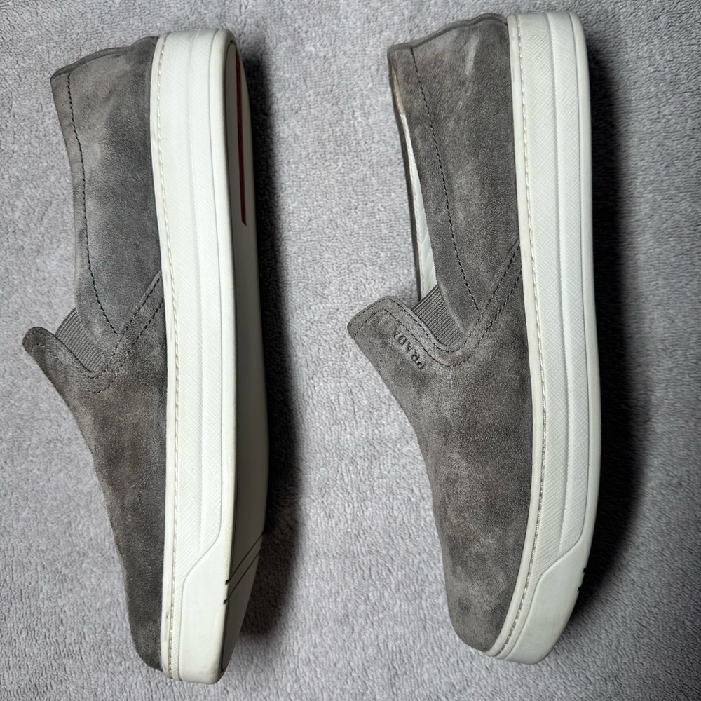 Prada suede sneakers - Picture 3 of 9